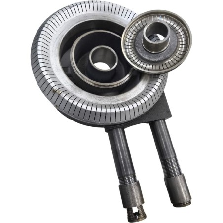 Queimador completo fogão 24KW H90mm L420mm Ø260mm Rosca M16 Passo 1,5