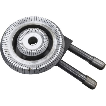 Queimador completo fogão 24KW H90mm L420mm Ø260mm Rosca M16 Passo 1,5