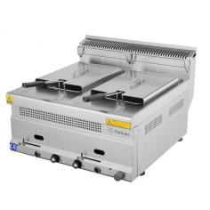 Freidora de Gas Doble Seno 12L Turhan Serie 630
