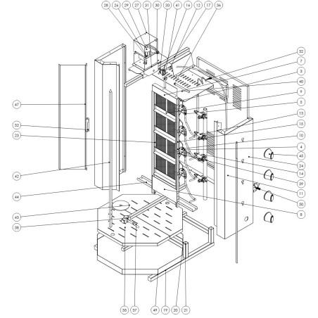 Disque Doner Kebab DRN Ø160mm en acier inoxydable Détail numéro 43