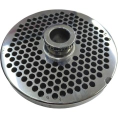 Plaque hachoir à viande 42 Perçage 6mm avec pivot 1 entaille Inoxydable Enterprise Salvinox Salvador Italie