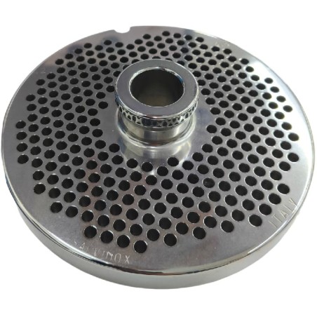 Placa Picadora de carne 42 Broca 4,5mm com pino 1 entalhe Inoxidável Enterprise