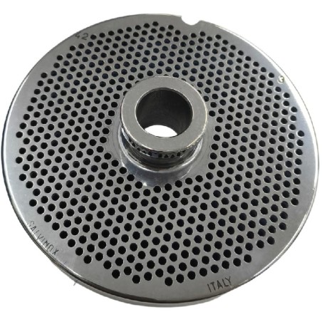 Plaque hachoir à viande 42 Perçage 3mm avec pivot 1 encoche Inoxydable Enterprise