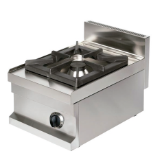 Cocina a gas 1 fuego sobremesa Serie 600 GS604 400mm