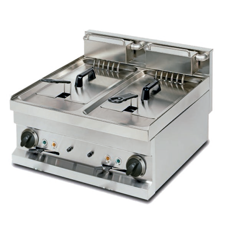 Friteuse électrique double EF606 600mm