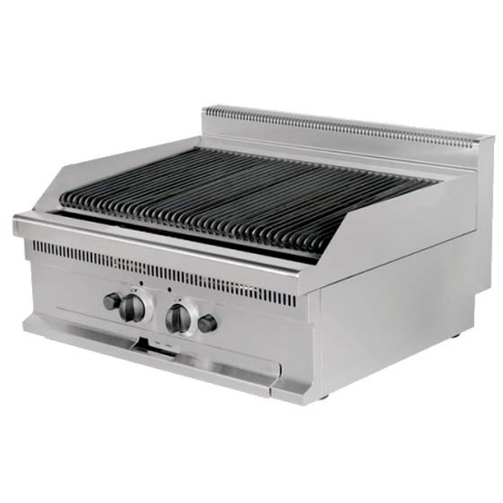 Double gas steam grill Series 600 GW606 600mm