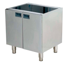 Mueble neutro 2 puertas 600x520x660mm Serie 600 D606D