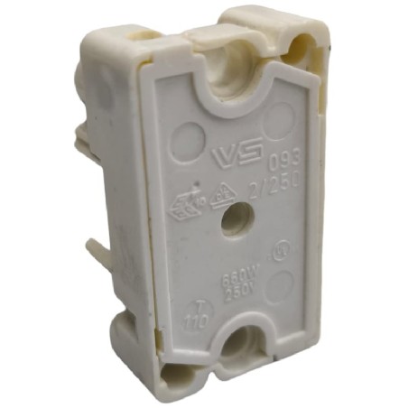 Portacebador Simon 55193-31 serie 55 blanco embornado por tornillos