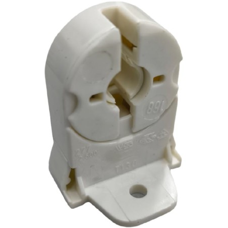 Douille fluorescente G13 2A à 250V Simon 55566-31 série 55 blanche