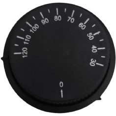 Bouton de thermostat Ego 30-120ºC Lave-vaisselle Ozti 6234.00001.037 axe 6x4,6mm