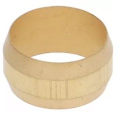 cutting ring for tube ø 12mm L 9.5mm brass EU 1 pcs suitable for universal 783928