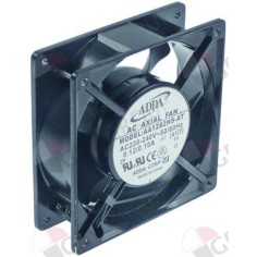 ventilador axial L 119mm An 119mm H 38mm 230VAC 50/60Hz 17/15W c
