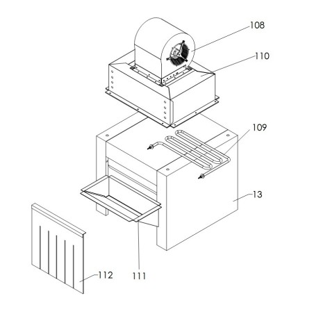 Resistencia 2000W Secado Lavavajillas Öztiryakiler  OBK 2000 9099.01000.04
