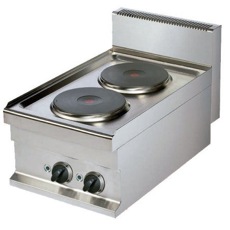 Cuisinière électrique 2 feux sur table Série 700 ER711 400mm