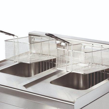 Friteuse électrique double EF721-S 800mm