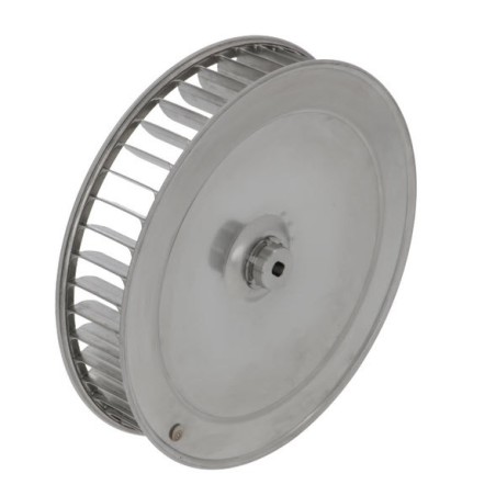 rodete ventilador D1 ø 197mm H1 43mm palas 45 D2 ø 8mm D3 ø 8x6,8mm H2 14mm H3 1,5mm Piron Eutron