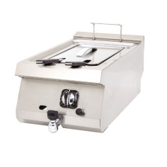 Friteuse à gaz simple DRNGF-4060 400mm