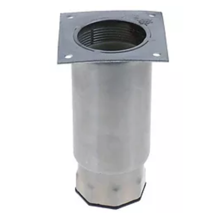 pé de aparelho tubo ø 64mm dimensões da placa 82x82mm 12033566 701100