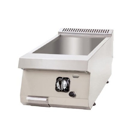 Fry-Top a gás simples Série 600 DRNGI-4060 400mm