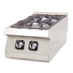 Cocina a gas 2 fuegos sobremesa Serie 600 DRNGO-4060 400mm
