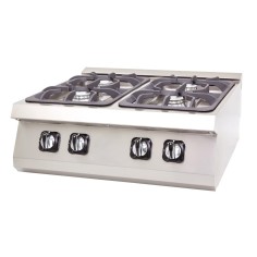 Cocina a gas 4 fuegos sobremesa Serie 600 DRNGO-6060 600mm