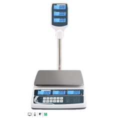 Tower Scale XTA 15-30 Kg Fraction 5-10 Gr RS232 261194