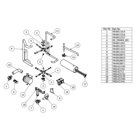 Lave-vaisselle à capot DW1040TP