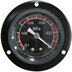 Vacuum Pressure Gauge VAC 0 -0.1 Mpa black Ø41mm