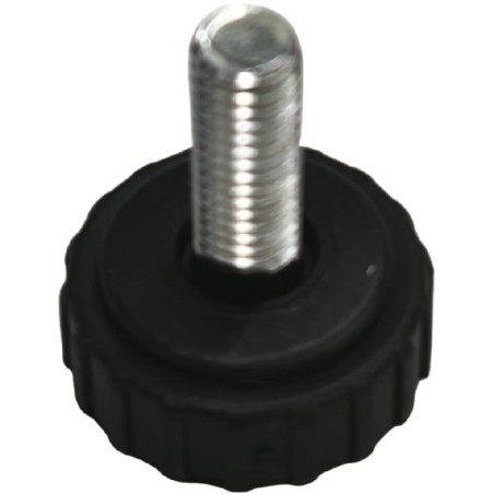 Pie de aparato Vitrina RB H21mm Ø28mm M8