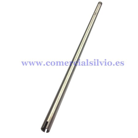 Eixo de Giro Chocolateira CH-10 L424mm Ø10mm Rosca M10 Passo 1