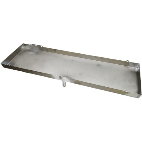 Bandeja de drenagem em aço inoxidável 465x135x20mm SZ-400+