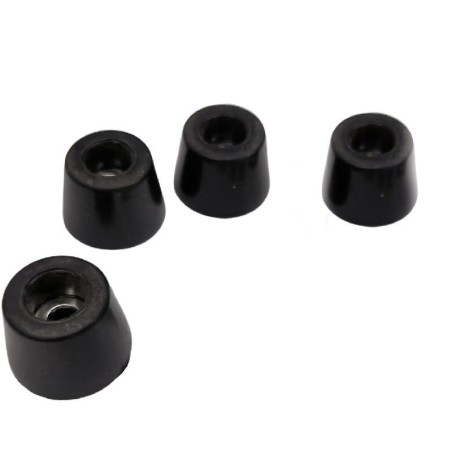 Kit pieds de l'appareil Base Ø23mm hauteur Ø H16mm Intérieur Ø5mm