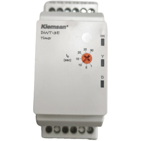 Programmateur relais temporisé Klemsan DWT-3E ERS.M.ELK-KNT-ROL-020