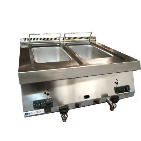 Freidora a gas doble DRNGF-7060 700mm