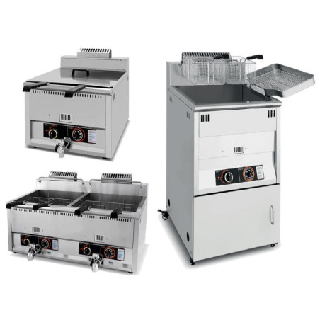 Conversion au gaz naturel pour friteuses GF-17H GF-17H-2 GF-23H