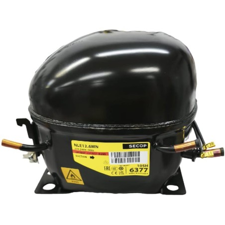 Compresor refrigerante R290 tipo NLE12.6MN 220-240V 50 Hz LBP MBP