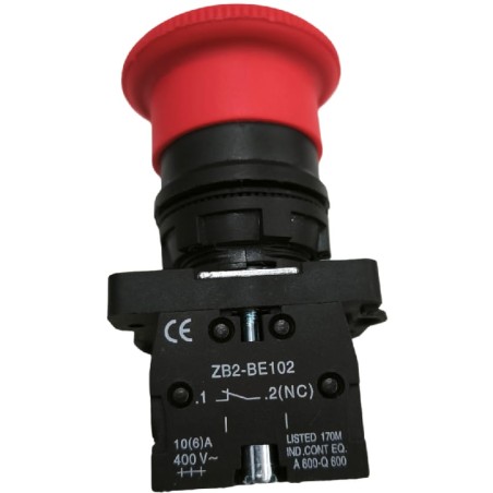 Interrupteur d'arrêt d'urgence 346490 345461 ZB2-BE102