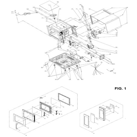 Porte Micro-ondes Eutron DMD100