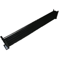 Évaporateur BLG1880-3M 3x8 L1120mm en aluminium peint en noir