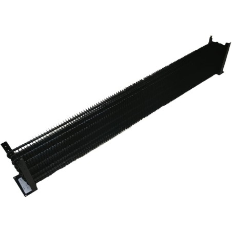 Evaporador para BLG1880-3M 3x8 L1120mm em alumínio pintado de preto