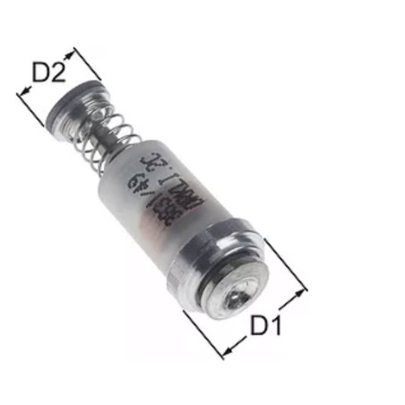 groupe magnétique L 30 mm D1 ø 12,5 mm D2 ø 8,5 mm pour SABAF Eutron 106724