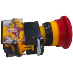 Interruptor de paragem de emergência SF-350 CR 2 NC, Referência 10 LA38