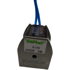 Bobina de válvula solenóide SAGInoMYA NEV-603DXF 230V 50/60Hz 7W BDG620-1M tubo de cobre Ø8mm