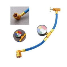 copy of Kit Manômetro R134a-R22-R410-R404A-R410A-R407C-R32 Mangueiras de 500mm
