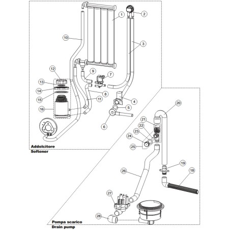 Elettrobar Colged Dishwasher Tube 103989 513303 Infrico 127135