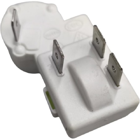 Relé de Arranque PTC ZHB35-140P15 4 Conectores 1/5 1/6 HP 90W–180W 120Ω