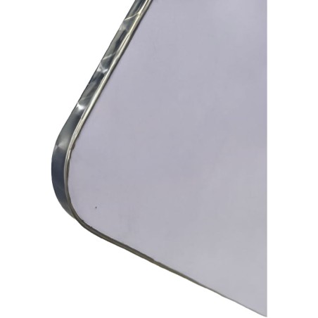 Cubierta de mesa acero inoxidable diamantado 80x80cm revestimiento integral Grosor 19mm