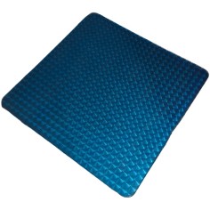 Cubierta de mesa acero inoxidable diamantado 80x80cm revestimiento integral Grosor 19mm