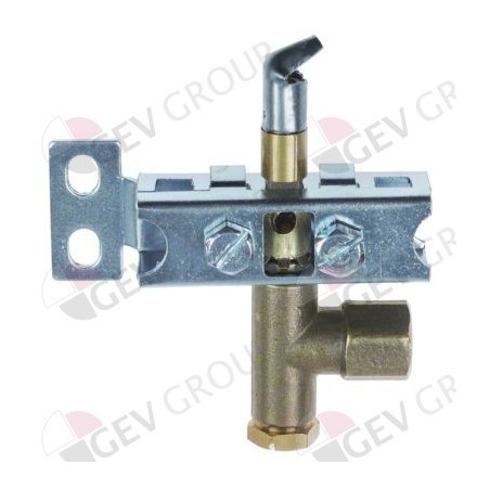 piloto de encendido PRO-GAS serie 100 1 llama boquilla ø 0,2mm