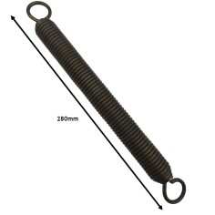 Mola de tração Biconica 280mm Largura 25mm Embaladora a Vácuo fio 4mm Biconica